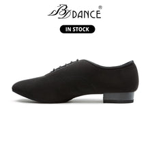 Load image into Gallery viewer, BD DANCE Shoes Men Standard Dance Shoes BDD302-1 Canvas Split Sole DanceSport Soft Sole