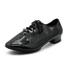 Load image into Gallery viewer, BDDANCE Shoes Men Standard Dance Shoes 309 Shining Patent Split Sole DanceSport Soft Sole Ballroom Shoes
