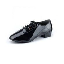 Load image into Gallery viewer, BDDANCE Shoes Men Standard Dance Shoes 309 Shining Patent Split Sole DanceSport Soft Sole Ballroom Shoes
