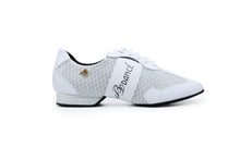 Load image into Gallery viewer, BD DANCE Shoes Women/Men Teaching Dance Shoes Elastic Mesh  Genuine Leather Split Sole DanceSport Soft Sole DL1
