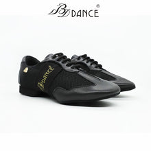 Load image into Gallery viewer, BD DANCE Shoes Women/Men Teaching Dance Shoes Elastic Mesh  Genuine Leather Split Sole DanceSport Soft Sole DL1
