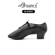 Load image into Gallery viewer, BD DANCE Shoes  Men Latin Dance Shoes Original Leather Split Sole DanceSport Soft Sole Professinal Dance Shoes 467
