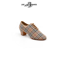 Load image into Gallery viewer, JUST BDDANCE Shoes Women Ballroom Dance Shoes Teaching shoes Square Pattern Split Sole Lady Training Dance Shoes T1
