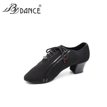 Load image into Gallery viewer, BD DANCE Shoes  Men Standard Dance Shoes  BDD467 Canvas Split Sole DanceSport Soft Sole
